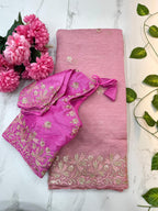 Very Soft nd elegant rich look candy crush Saree