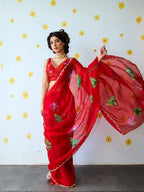 Pure Soft Tebby Silk Saree