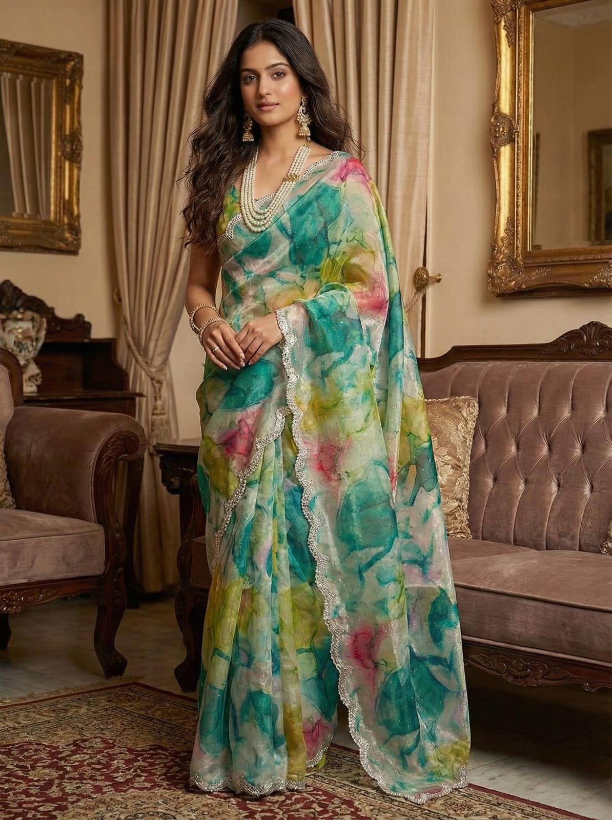 Pure Soft Zimmy Choo Silk Saree