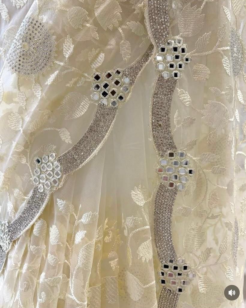 Introducing our exquisite Organza Saree