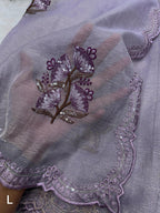 Tulsi Jute Organza Saree