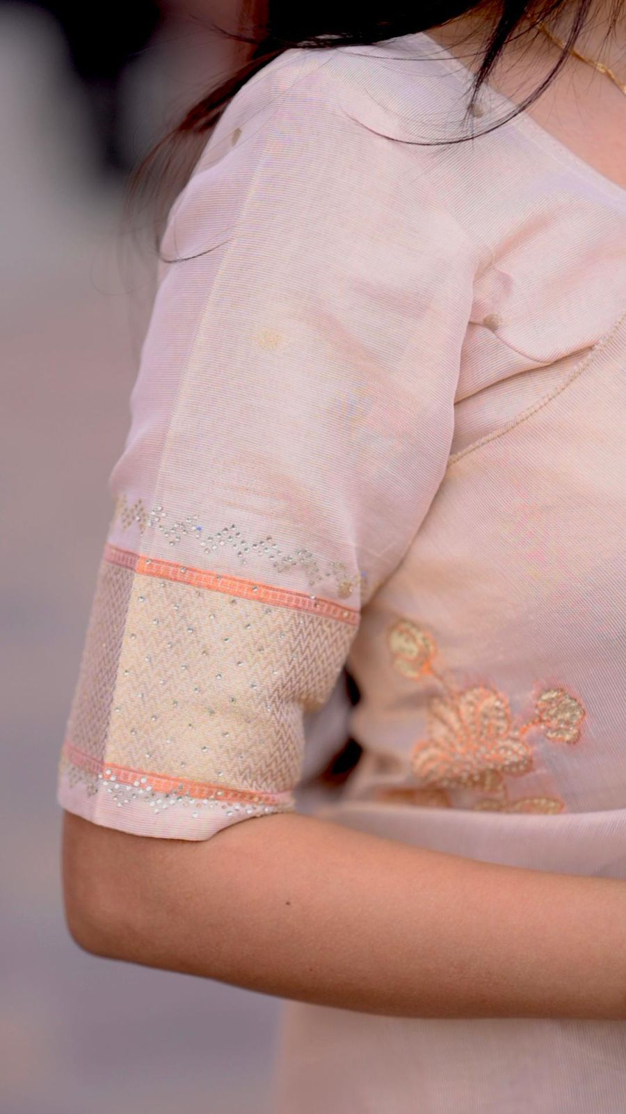 TASPA ORGANZA SILK SAREE