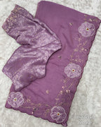 Dikshita Pure Nc Chiffon Saree