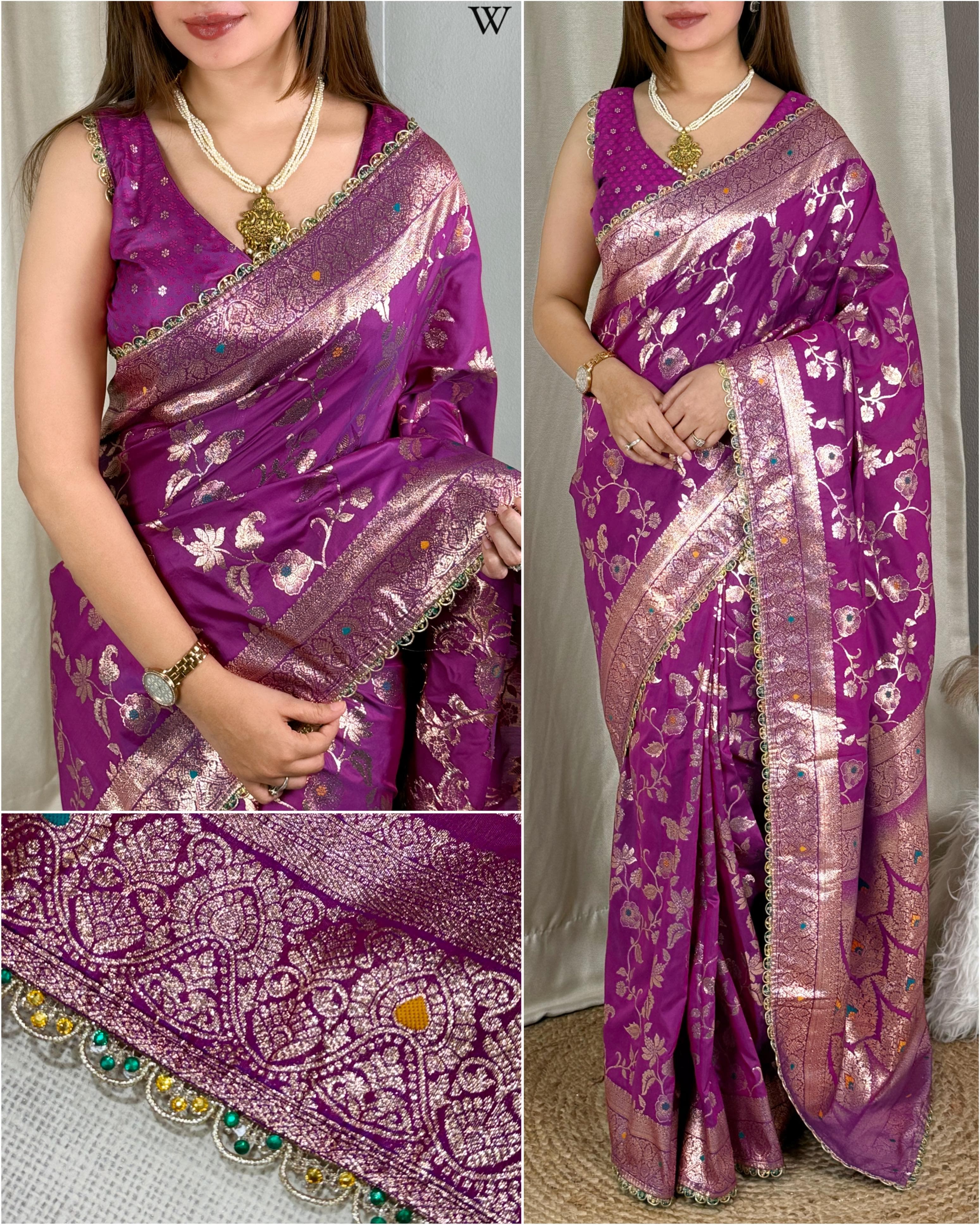 Supriya Banarasi Silk Saree