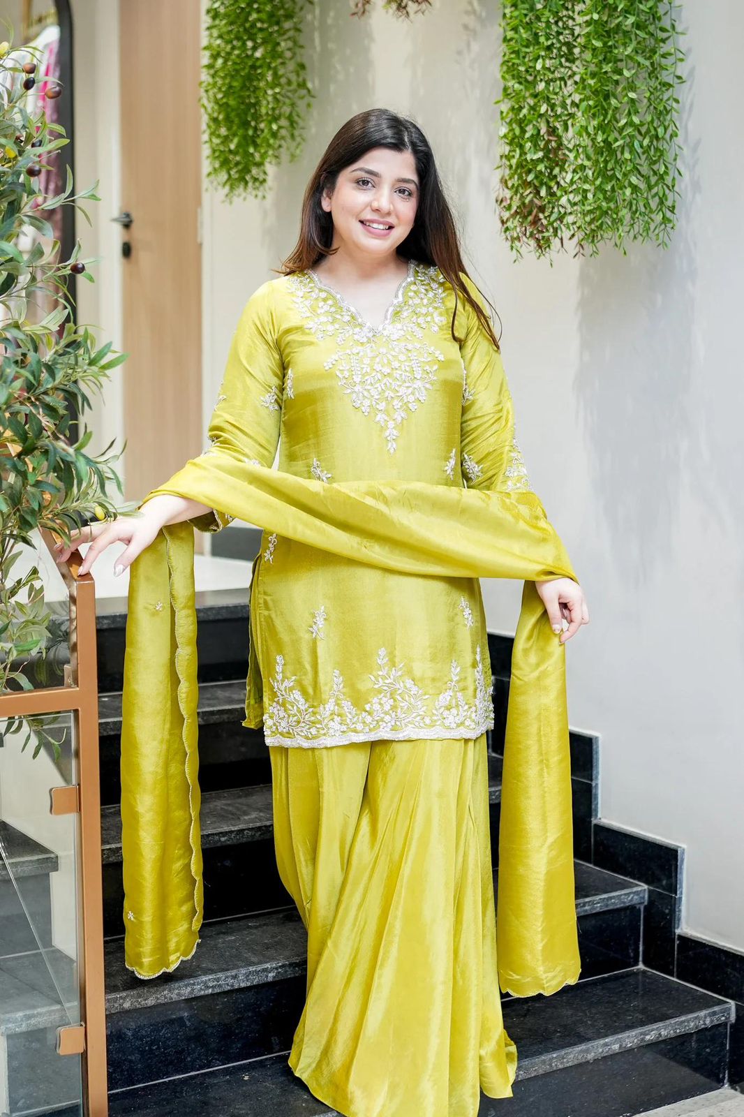 PARTY AND WEDDING PERFECT KURTI PLAZZO