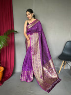 SUPERB  WEAVING USED  HANDLOOM SAREES