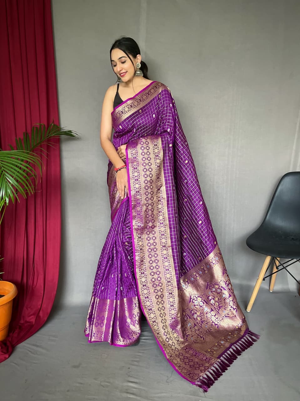 SUPERB  WEAVING USED  HANDLOOM SAREES