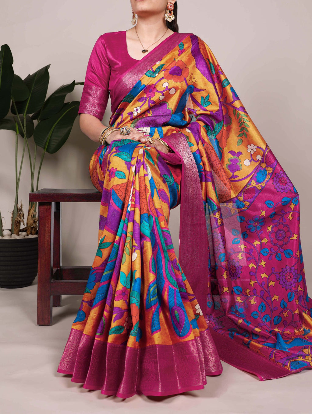 TASAR SILK SAREE