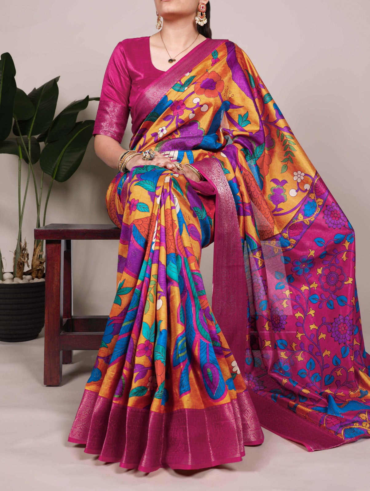 TASAR SILK SAREE