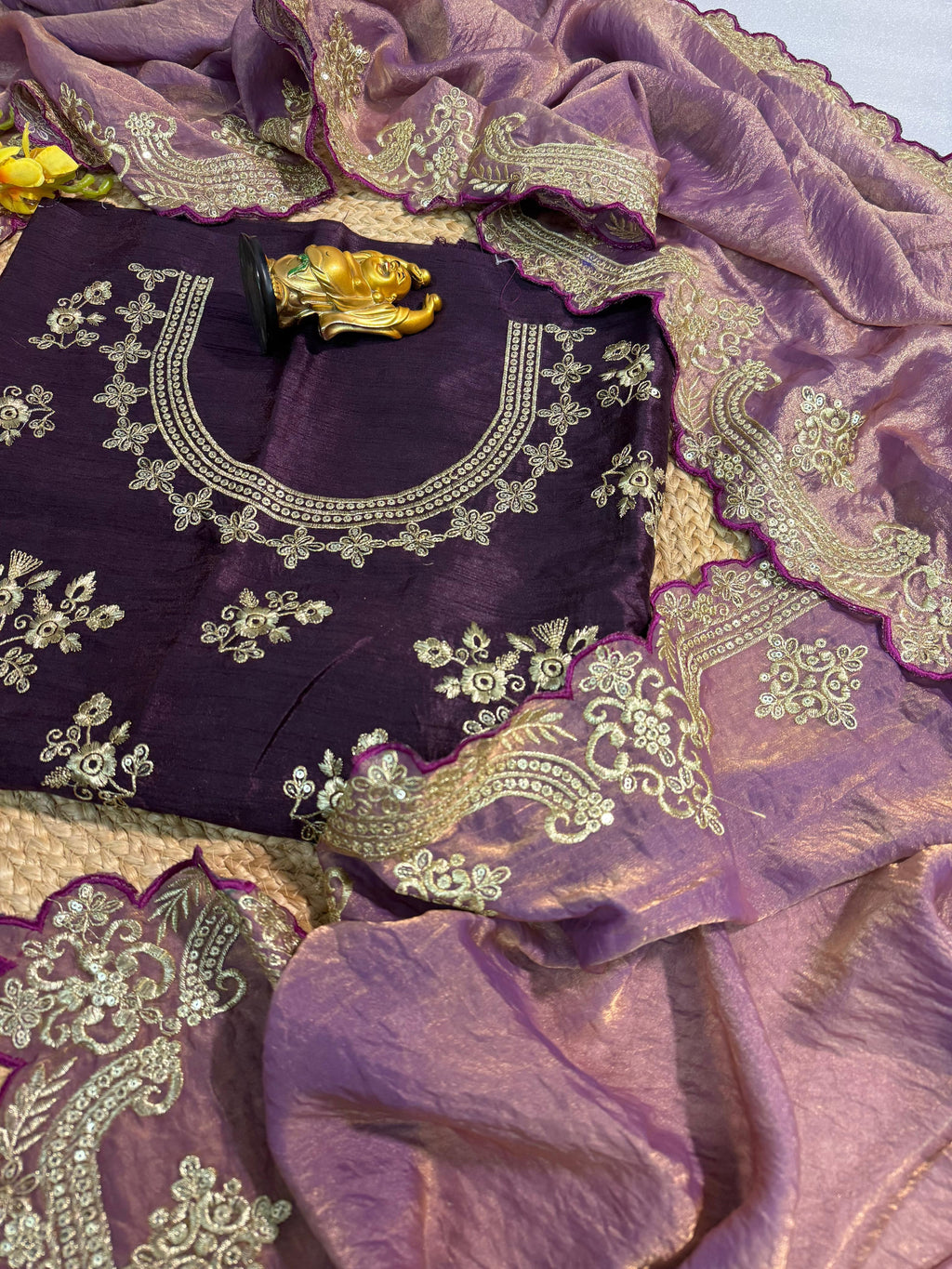 Bollywood Trending Satin Saree