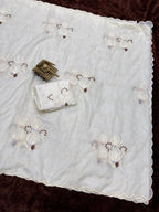 White Lily Crystal Silk