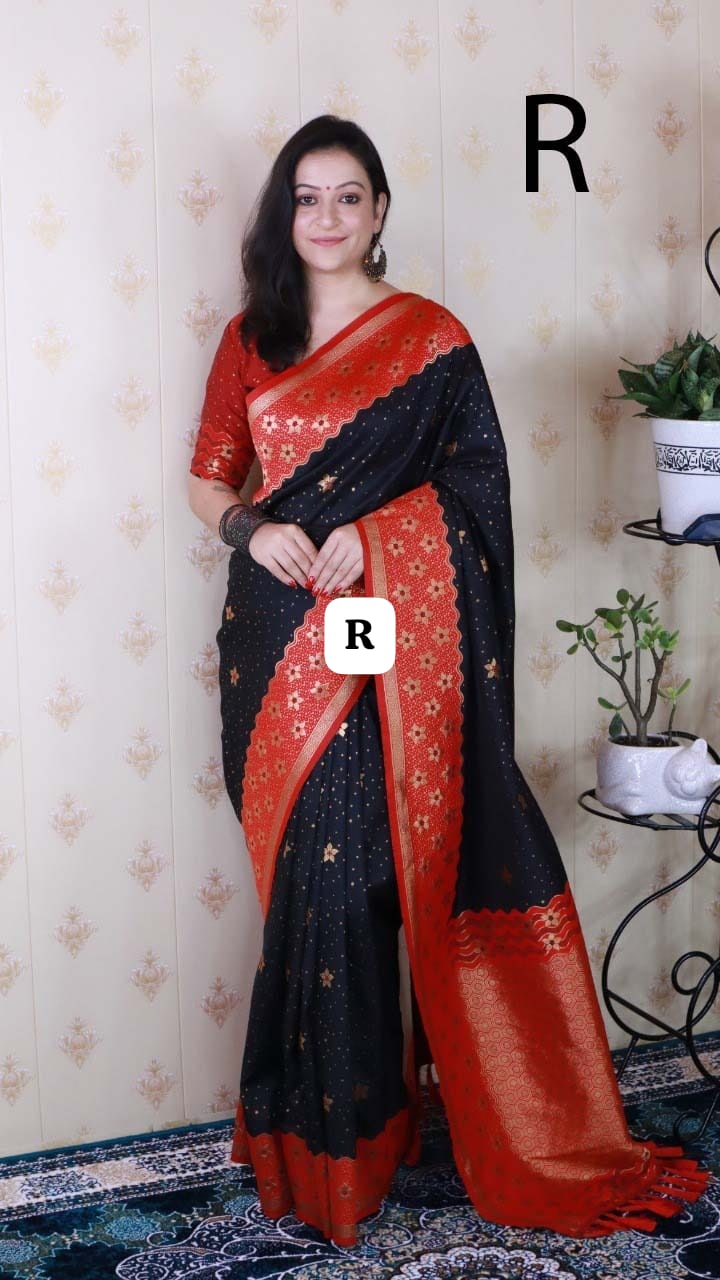 Special Makarsankranti Black Saree Collection