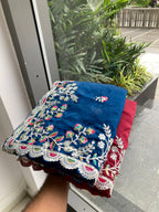 Maharani Black Rangoli Silk saree