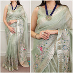 Zari Kota Tissue Saree