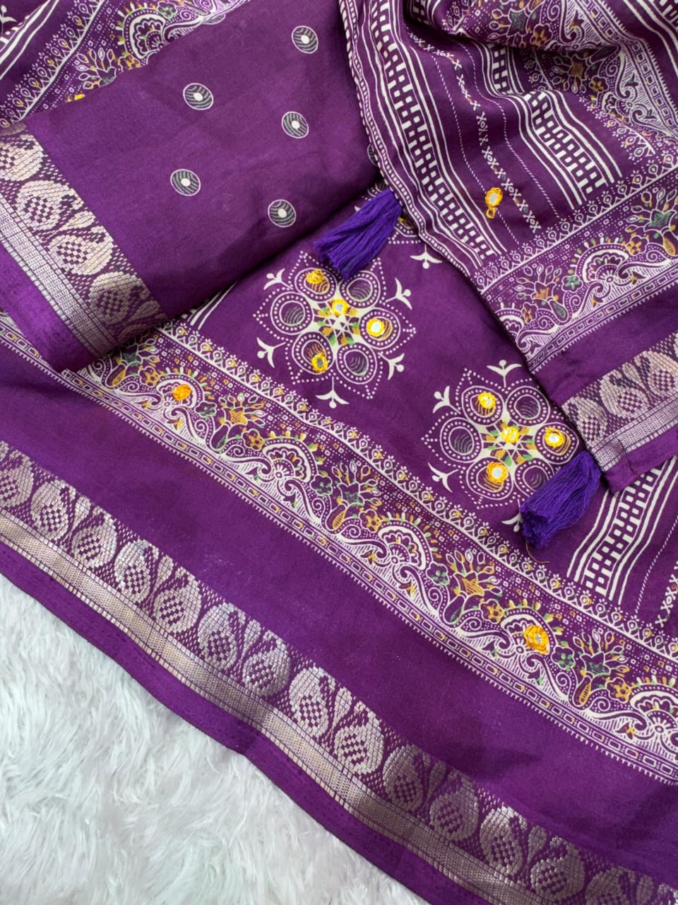 Mul Cotton Saree