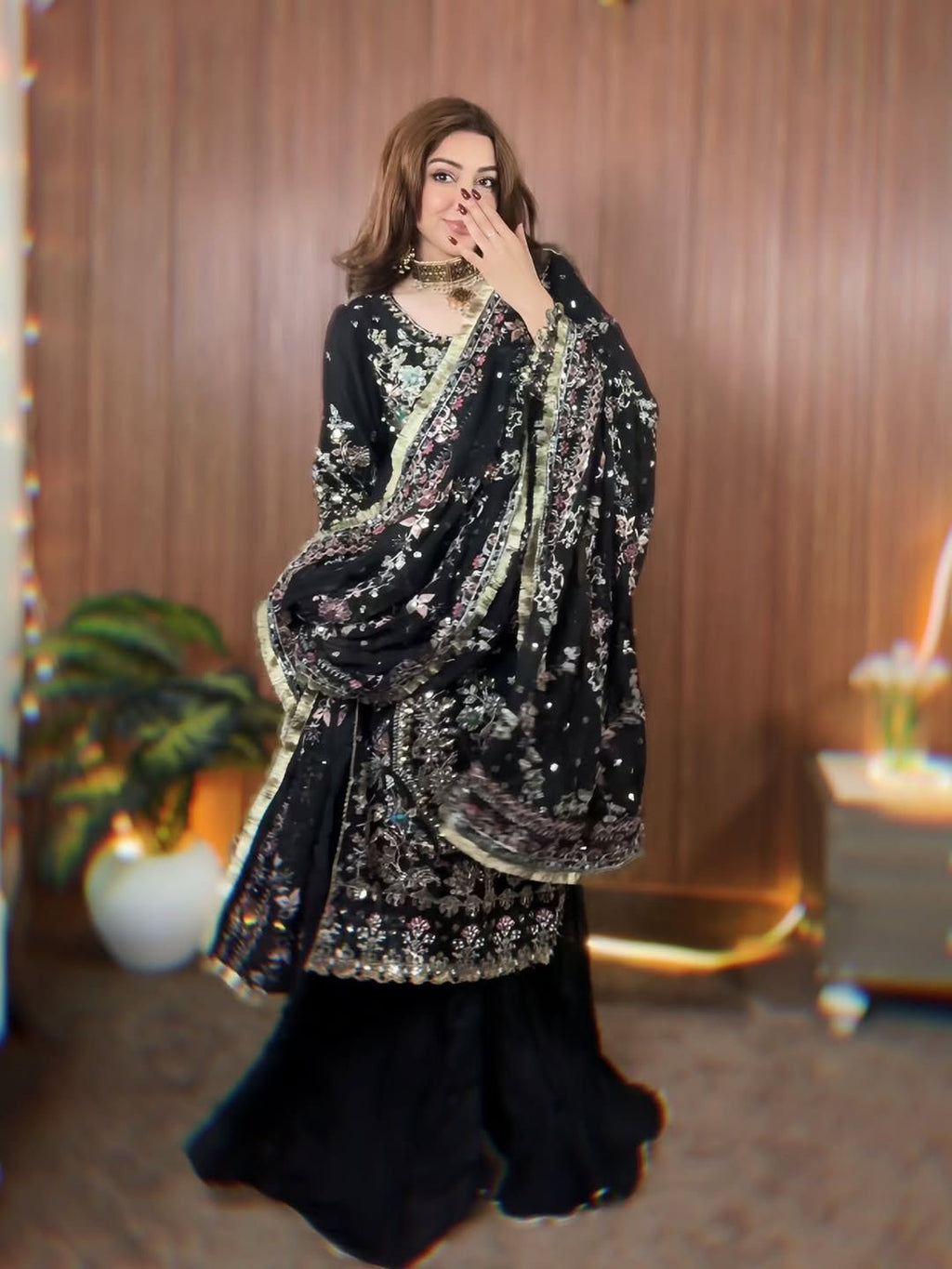 PARTY WEAR TOP AND PANT