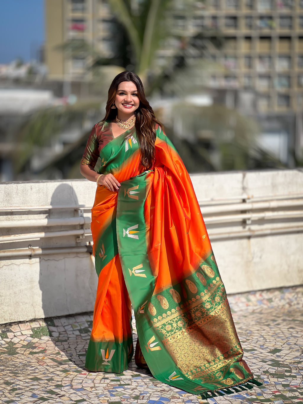 SOFT SILK SOUTH SAREE❤️