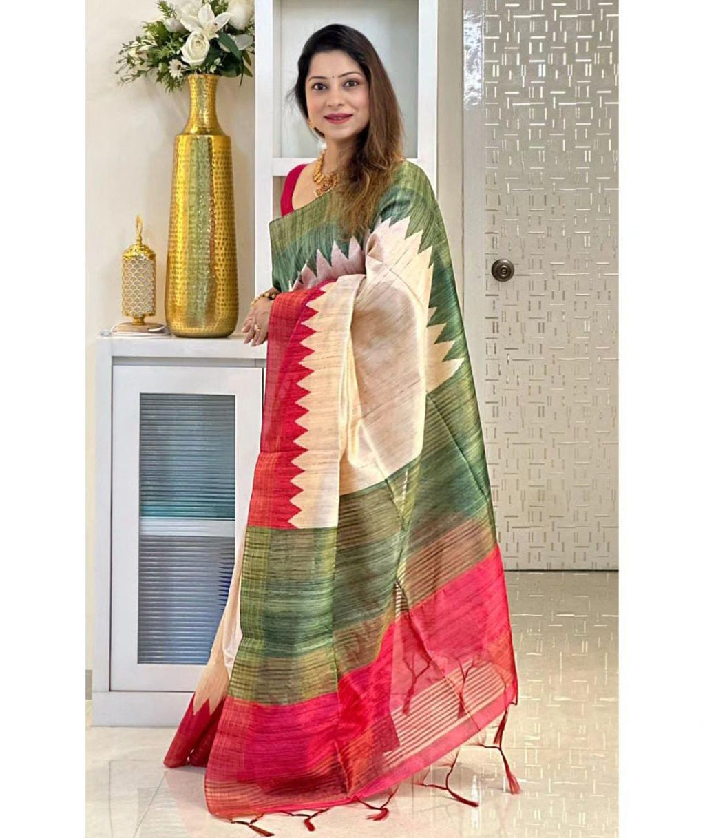 Dola Tussar Silk Sarees