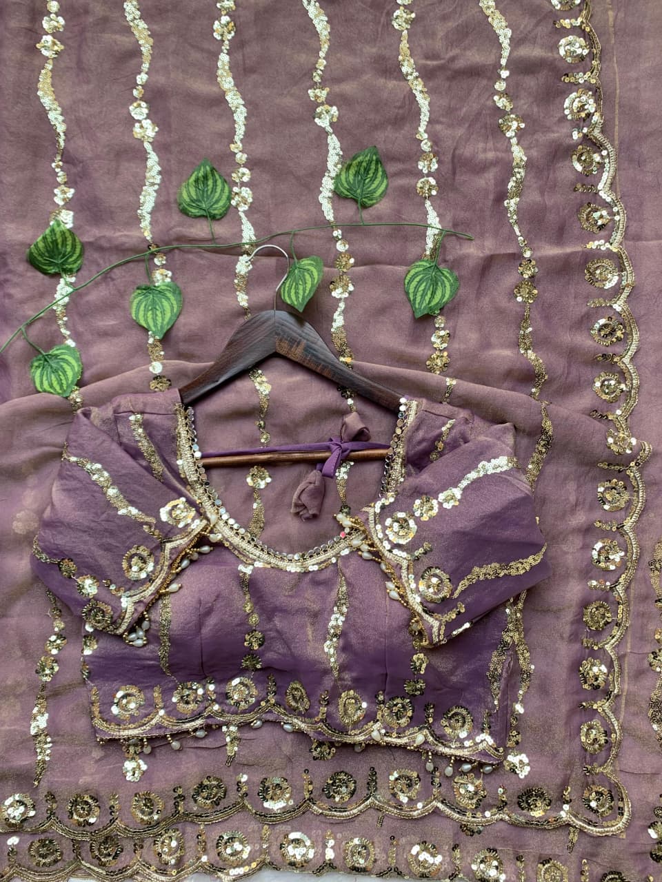 Supriya Sequence Laheriya Saree