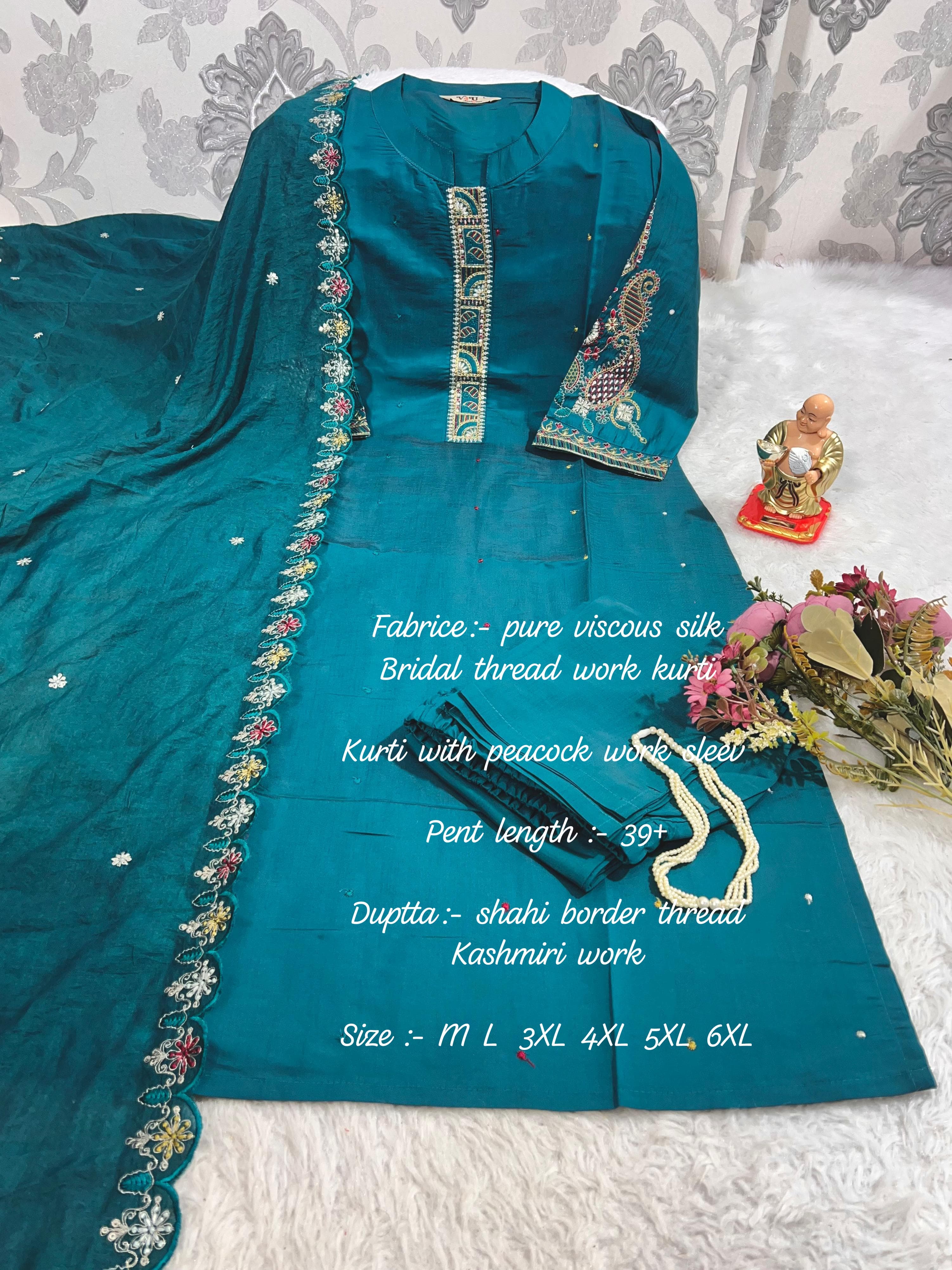 PURE MUSLIN SILK KURTI