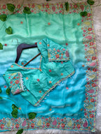 Very Soft nd elegant Rich look Fendy Saree