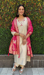 Designers Kurti Pent Dupatta Set