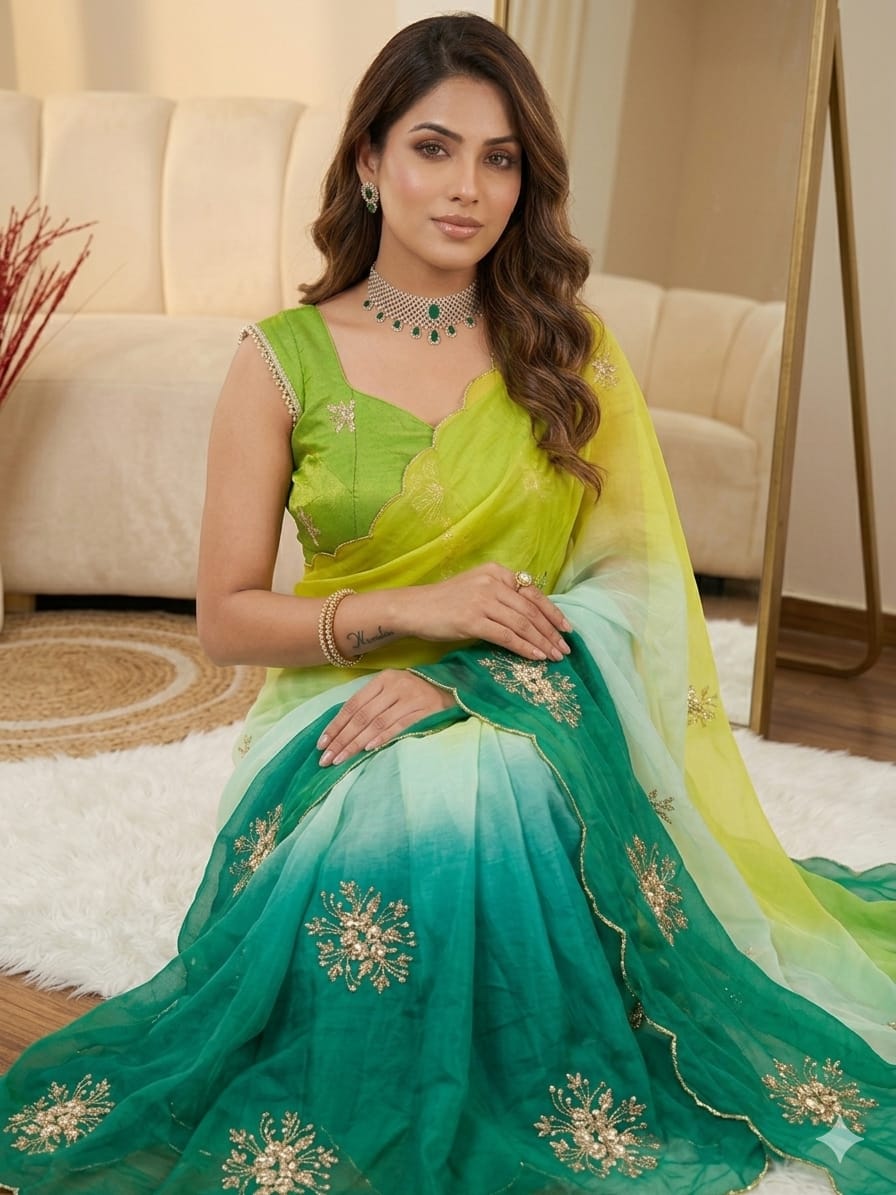 Very Soft nd Elegant rich look teby Saree