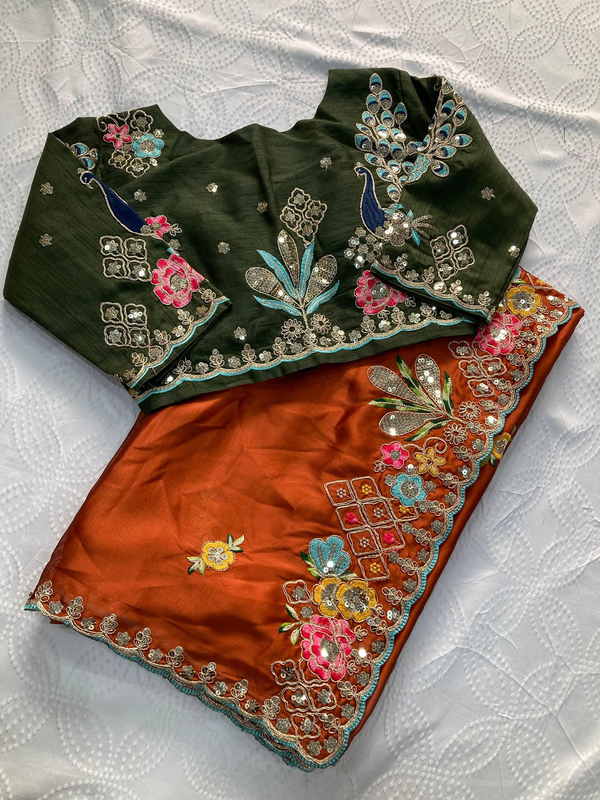 Soft Rangoli Silk Saree