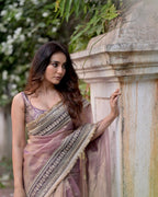 SOFT TWIL NET SAREE