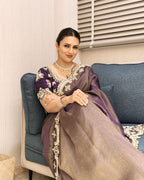 Bollywood Trending Satin Saree