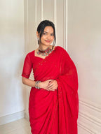 Faux Georgette Trending Saree