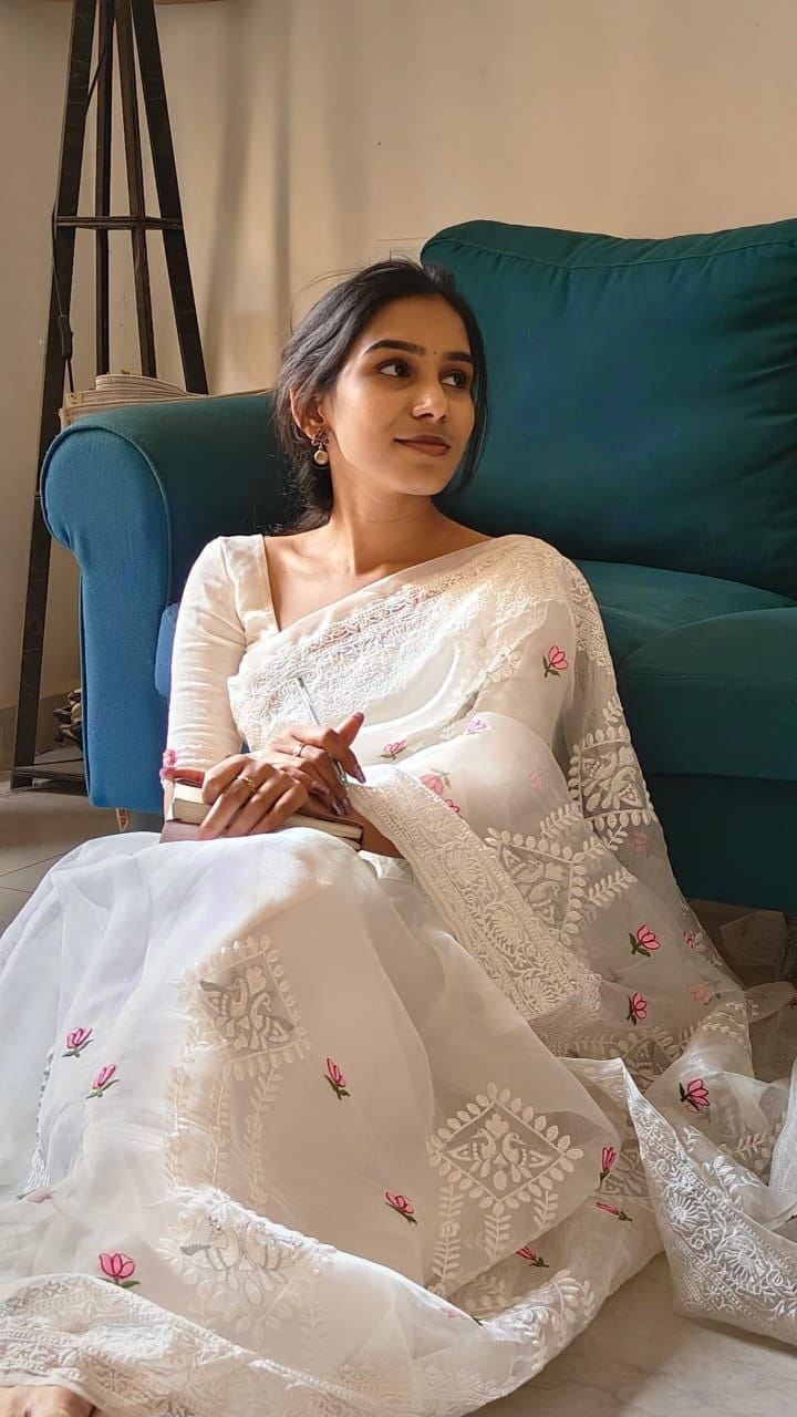Soft Organza Saree