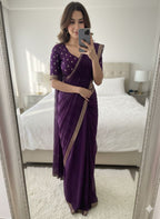 Viscose Georgette Saree