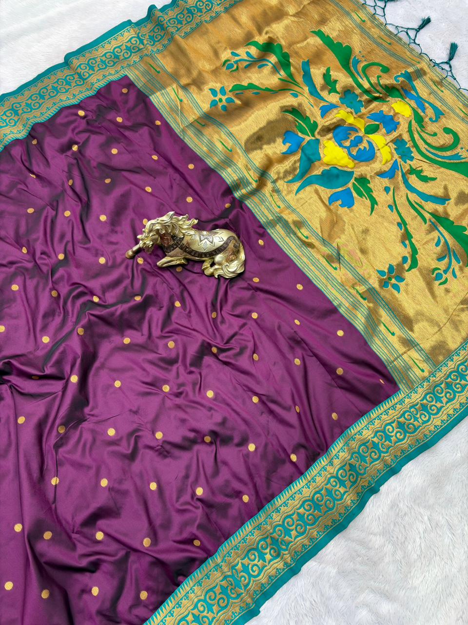 PAITHANI SOFT SILK SAREE
