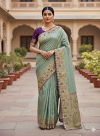 Dola Silk Embroidery Border