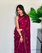VISCOSE KHADI SILK SAREE