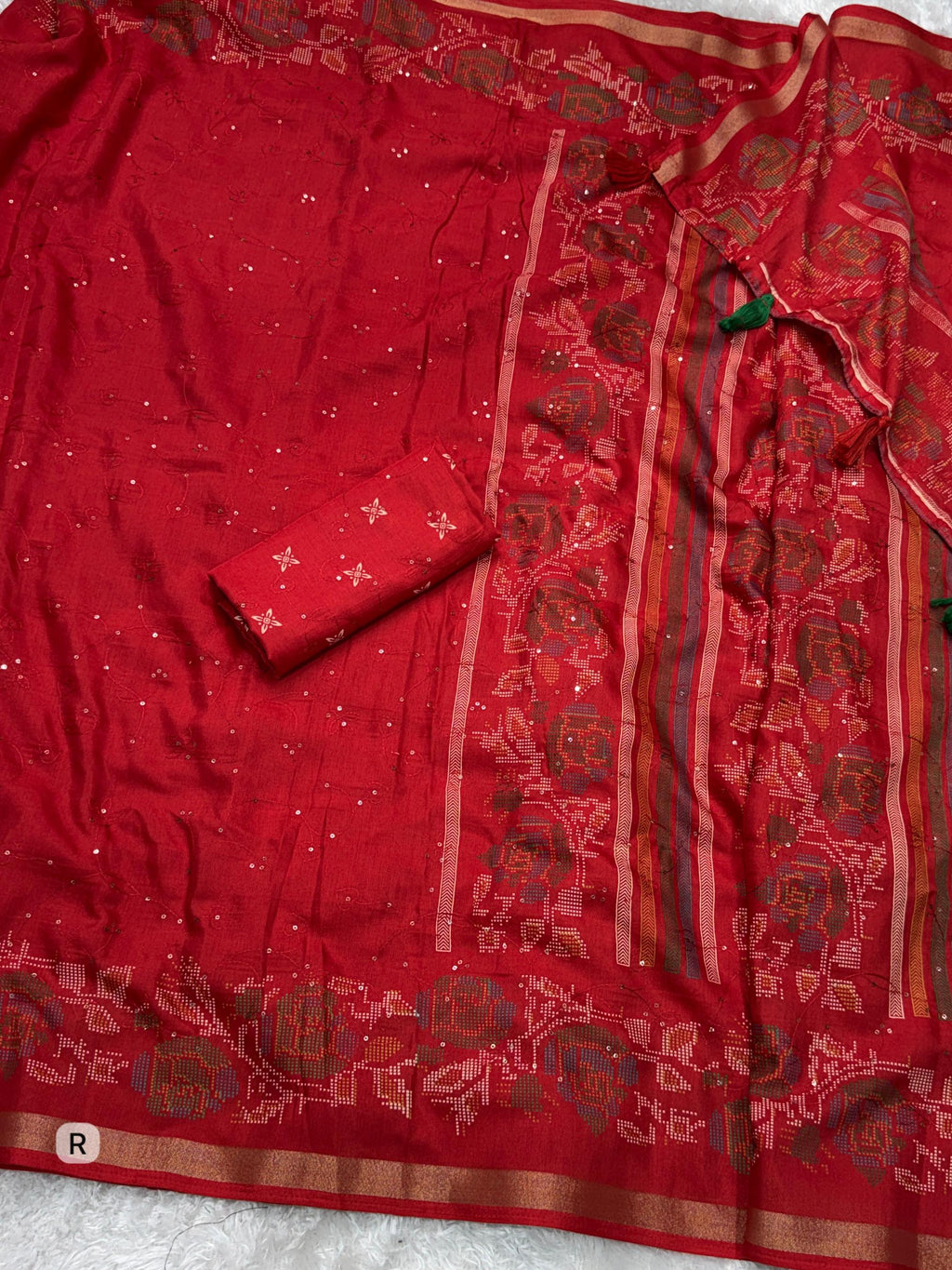 Daftari Mul Cotton Saree