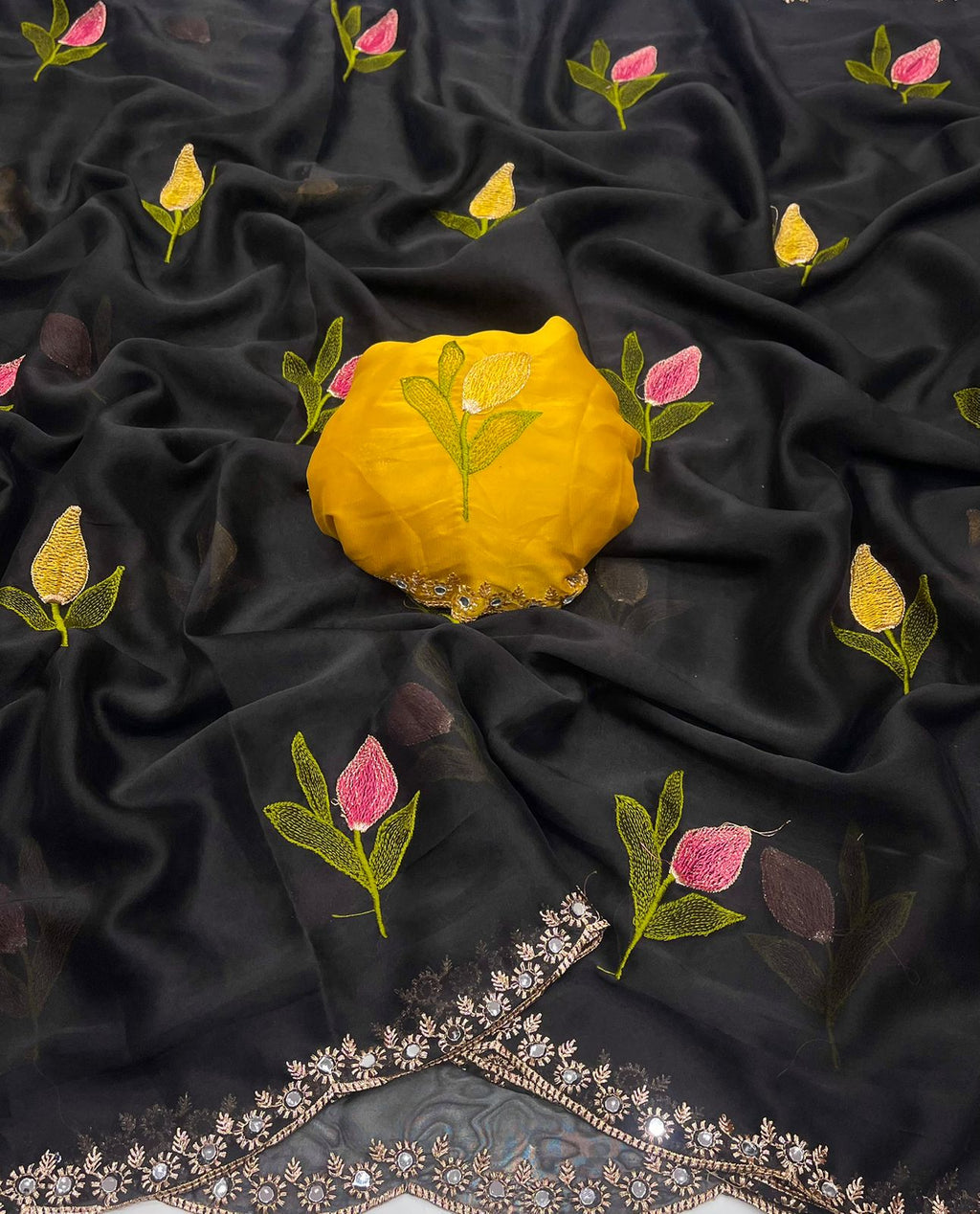 Soft Rangoli Silk Saree