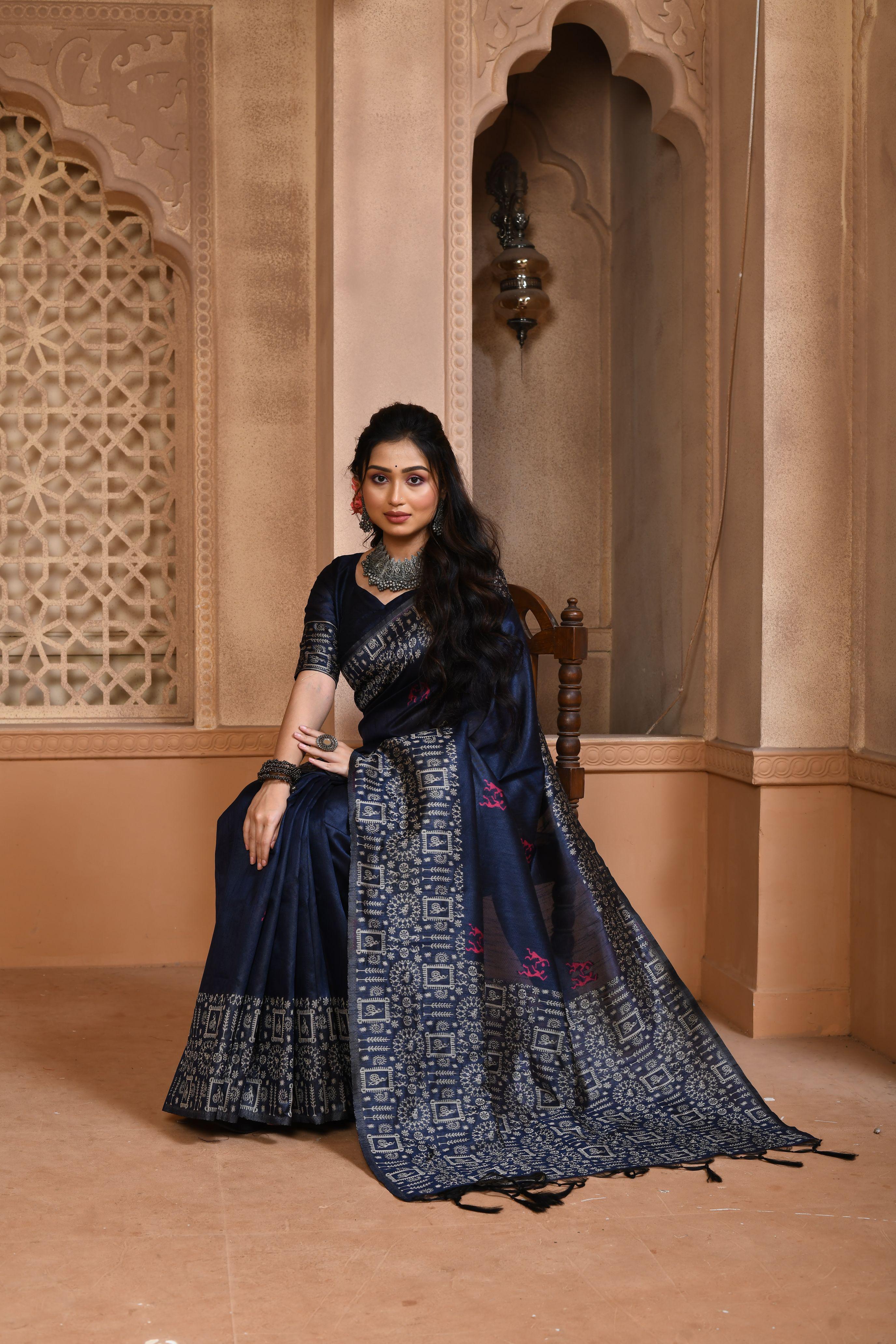 KALAMKARI WEAVING SAREE