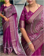 ELEGANT PRINTED SAREE