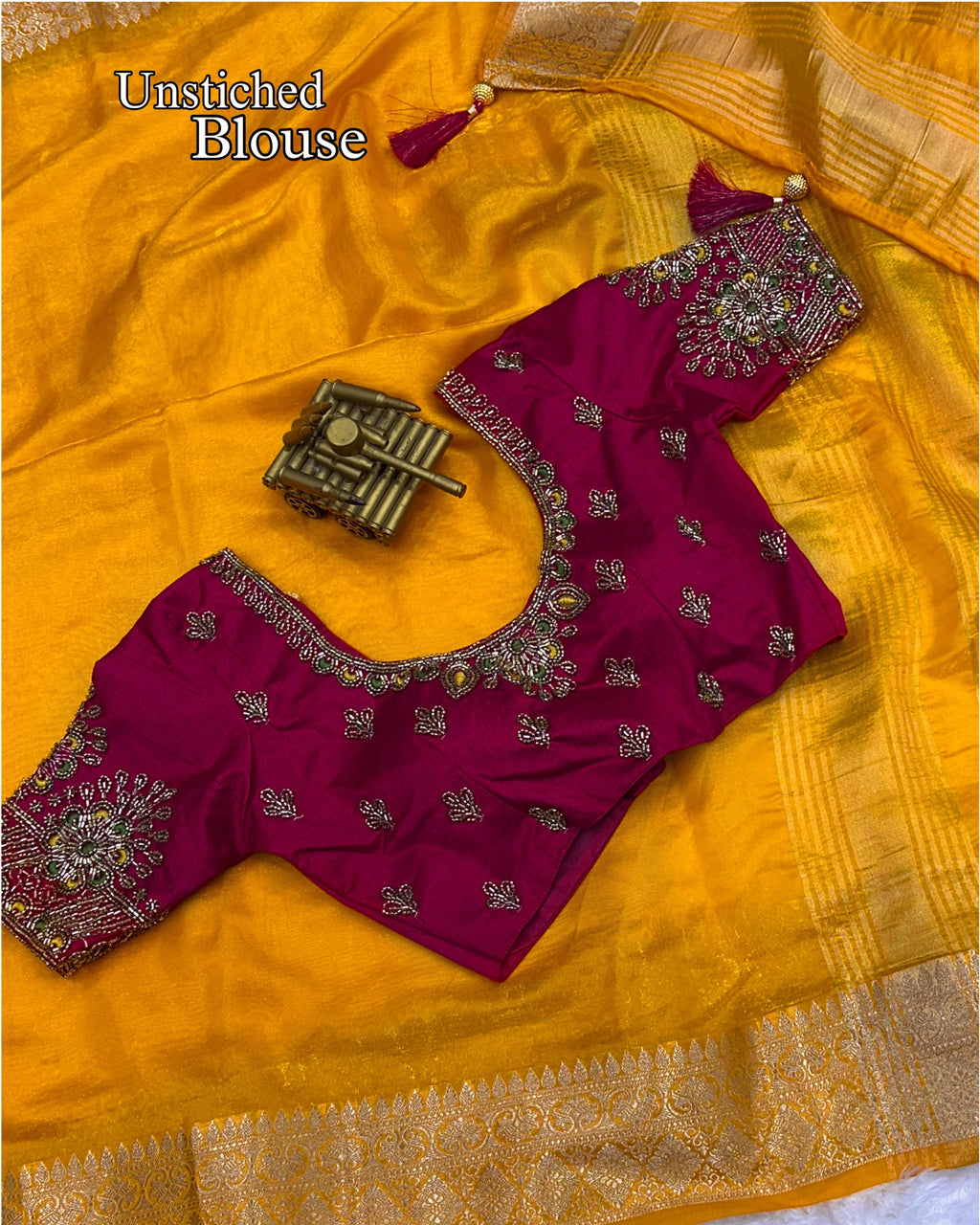 Fandy Satin Saree