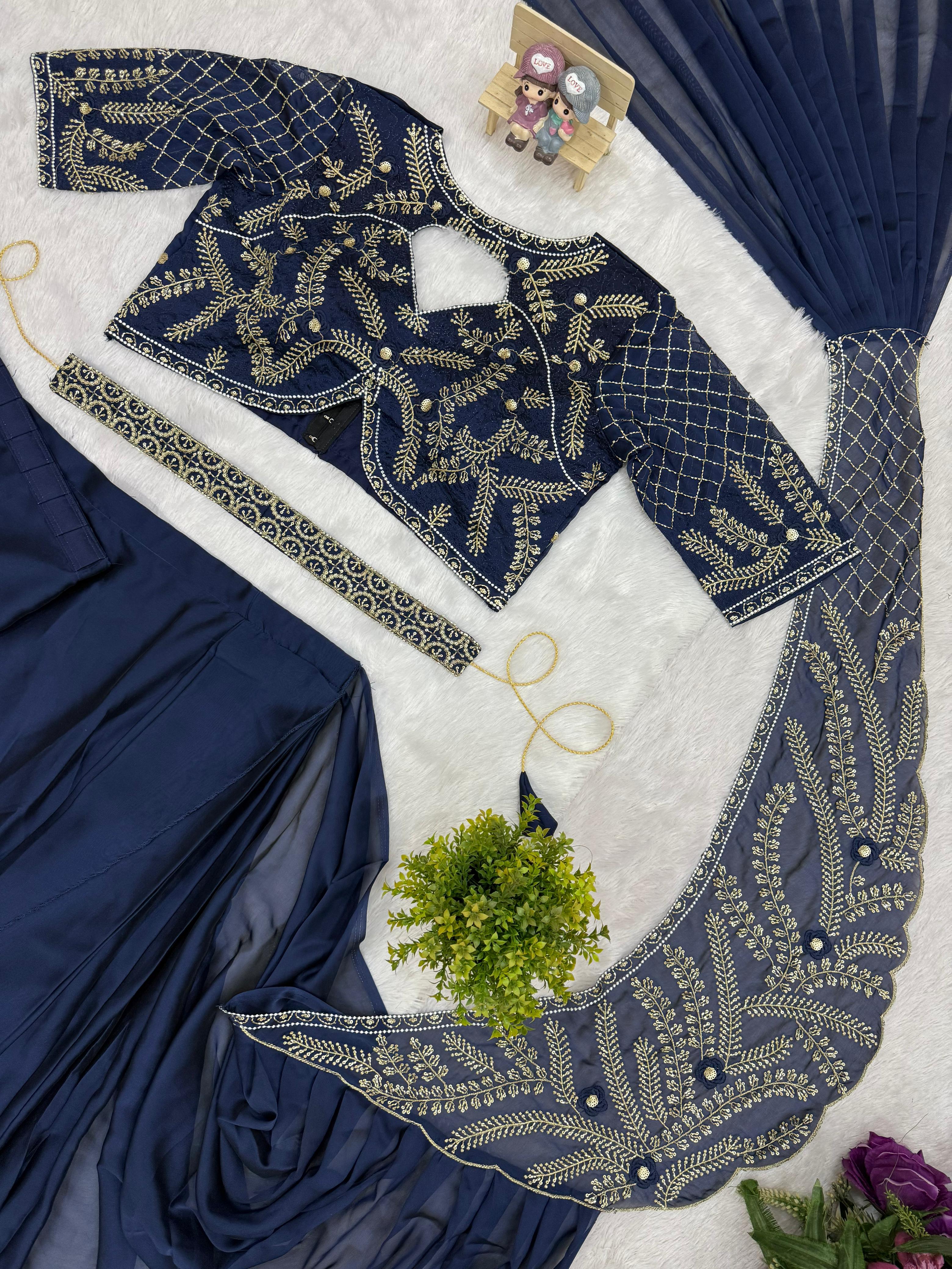 NEW SUPERHIT TRENDING READY TO WEAR SAREE