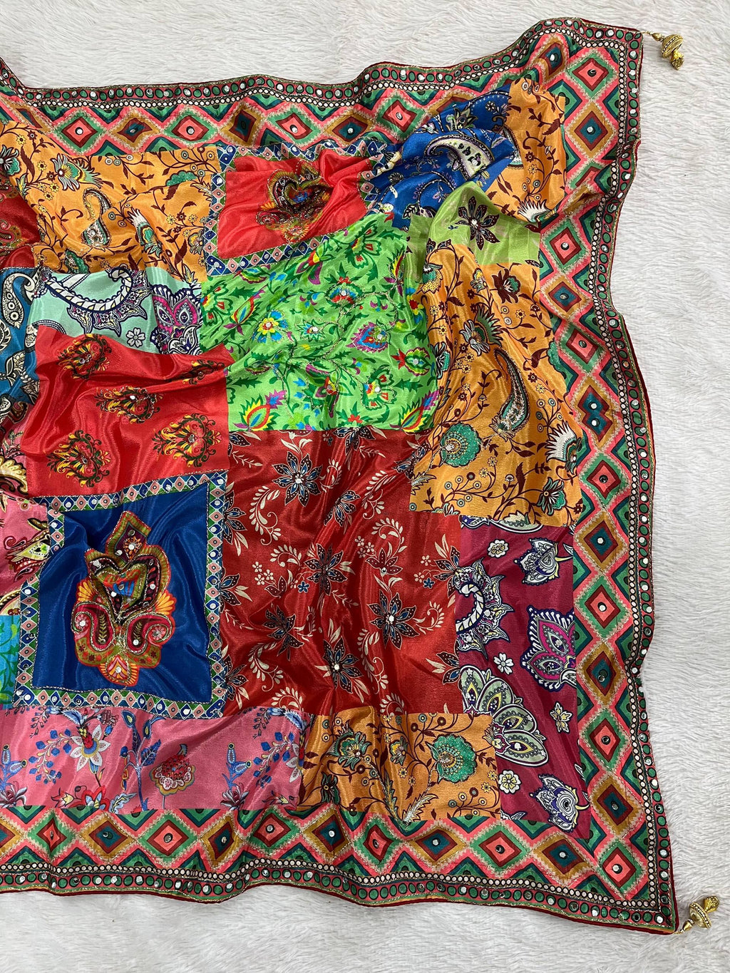 Kalamkari Printed Designer Saree