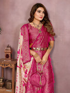 Pure Sibory With Soft Satin Silk Saree