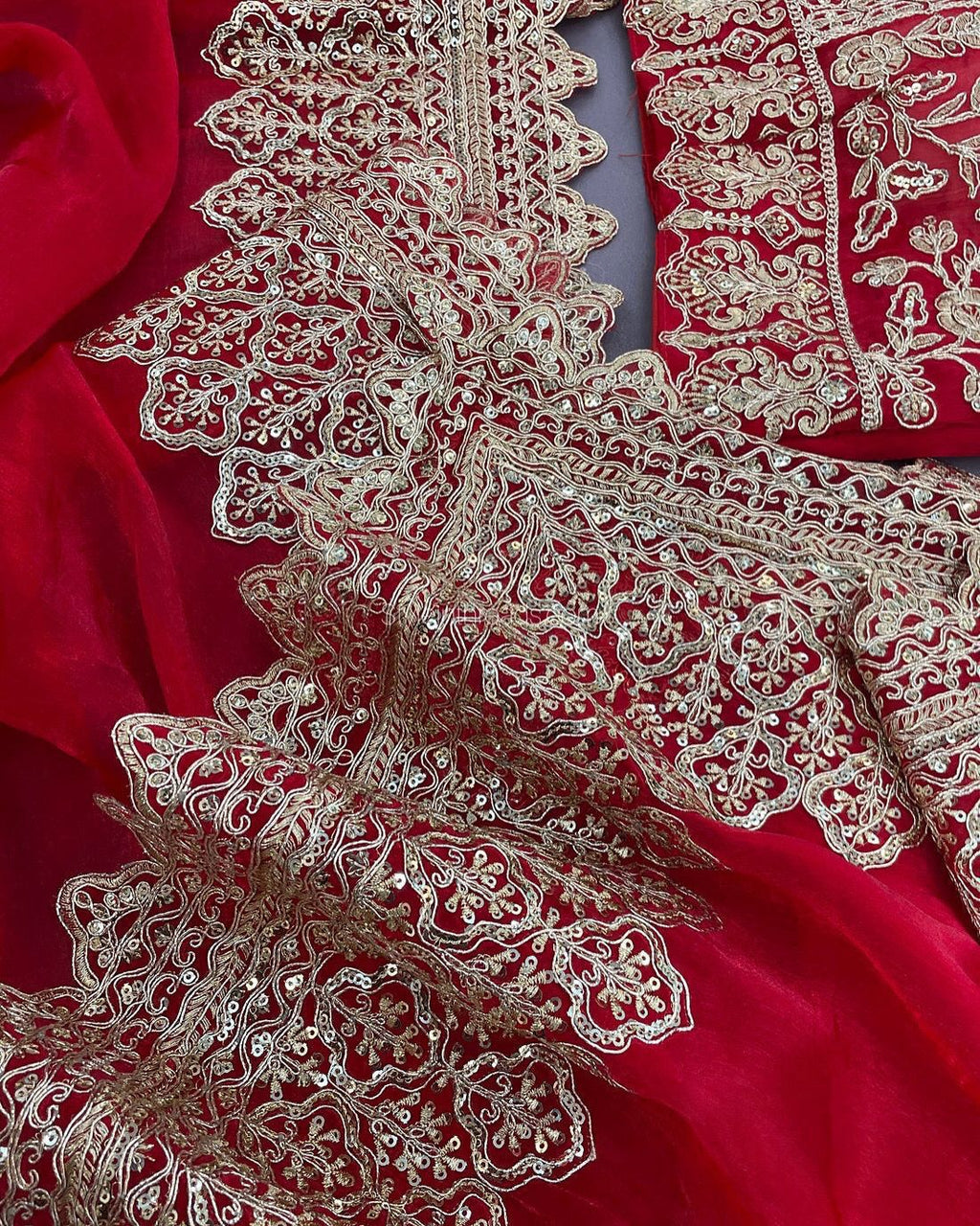 Fancy Fendy Satin Fabric Saree