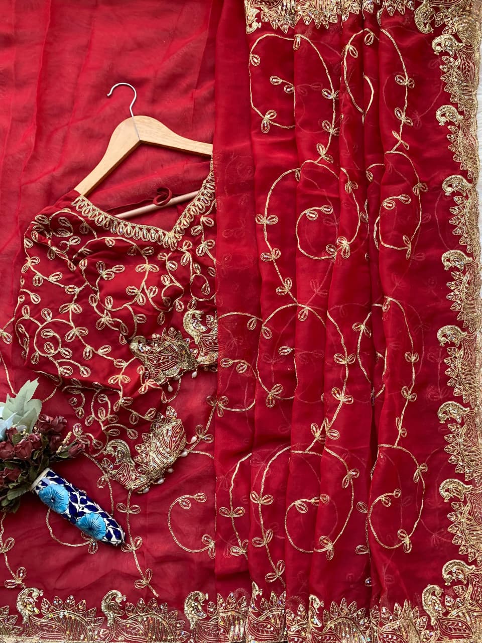 Very Soft nd Elegant Georgette Fabric Saree