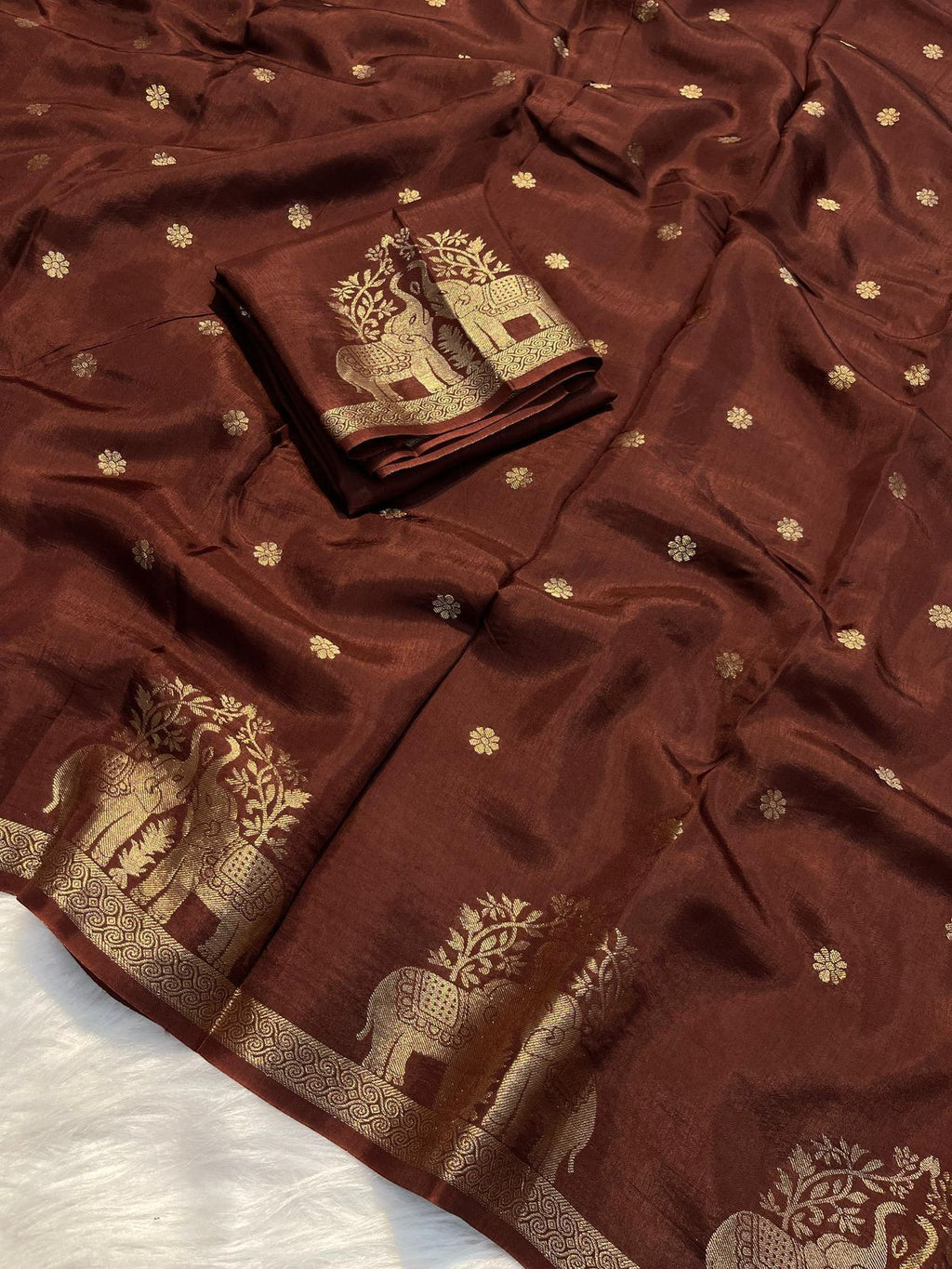 PURE MUSLIN SILK SAREE