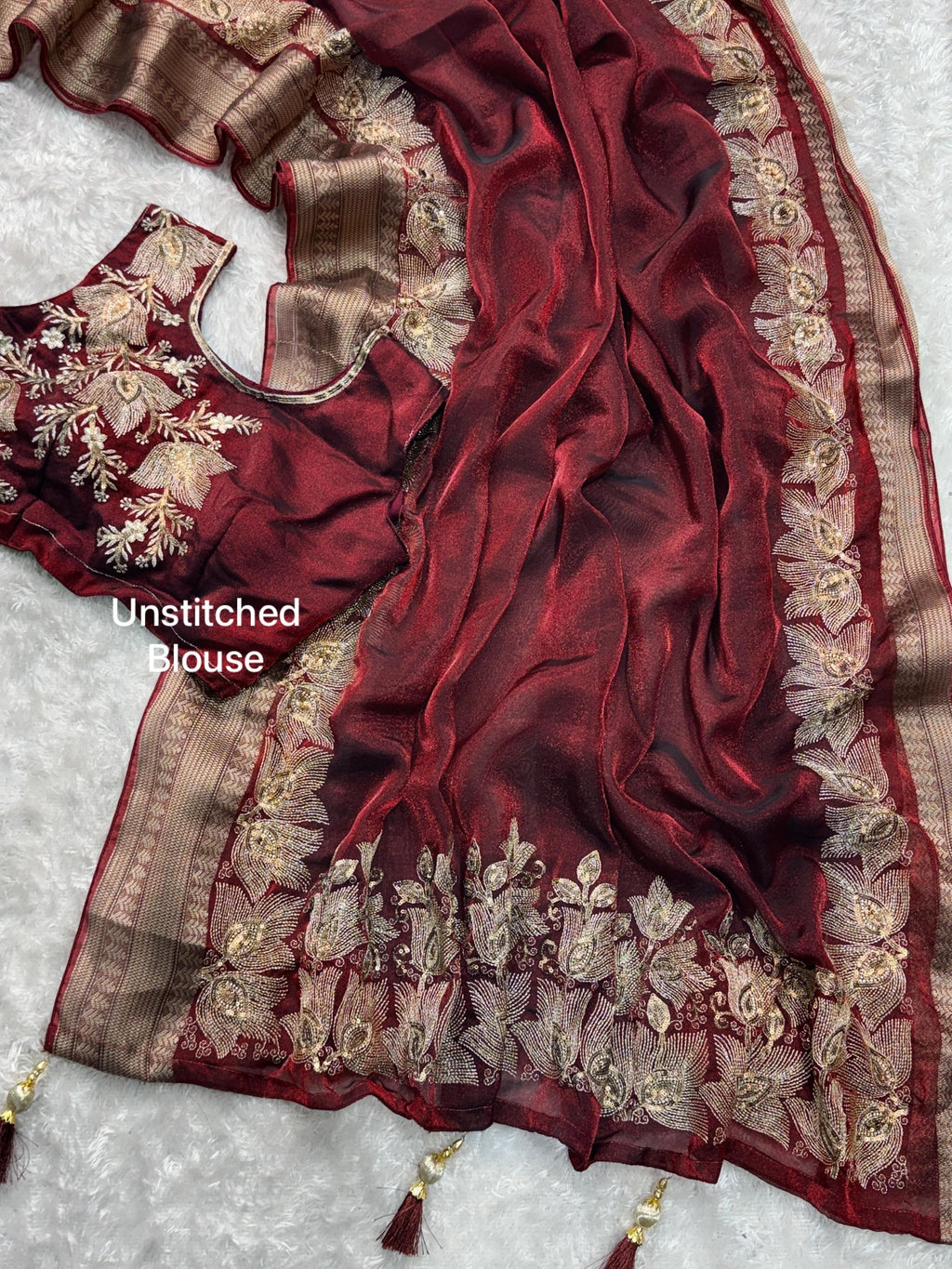 Nancy Fendy Silk Saree