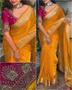 Fandy Satin Saree