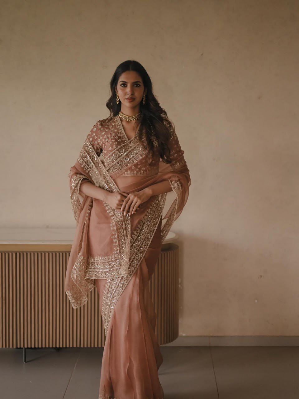 Wedding special Tibby Silk Designer Saree